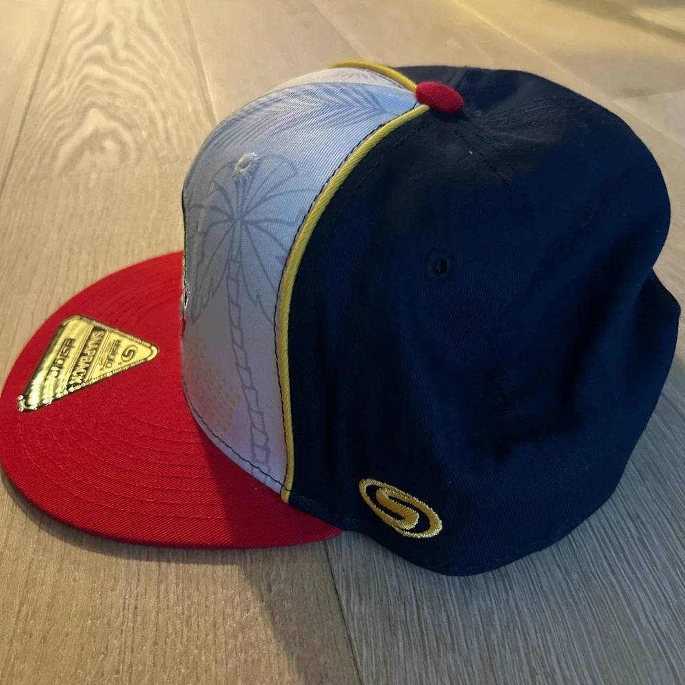 El Siglo Serie del Caribe Mazatlan 2021 Hat Mens OSFA Navy White Red Snapback‎